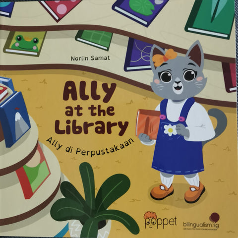 Ally At The Library / Ally Di Perpustakaan