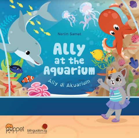 Ally At The Aquarium / Ally Di Akuarium