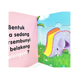 Bentuk-bentuk Bersembunyi (Lift-the-flap Board Book)